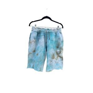 Tie Dye Nike Drawstring Short's | Men’s Shorts | Scrunch Tie - Ice Dye